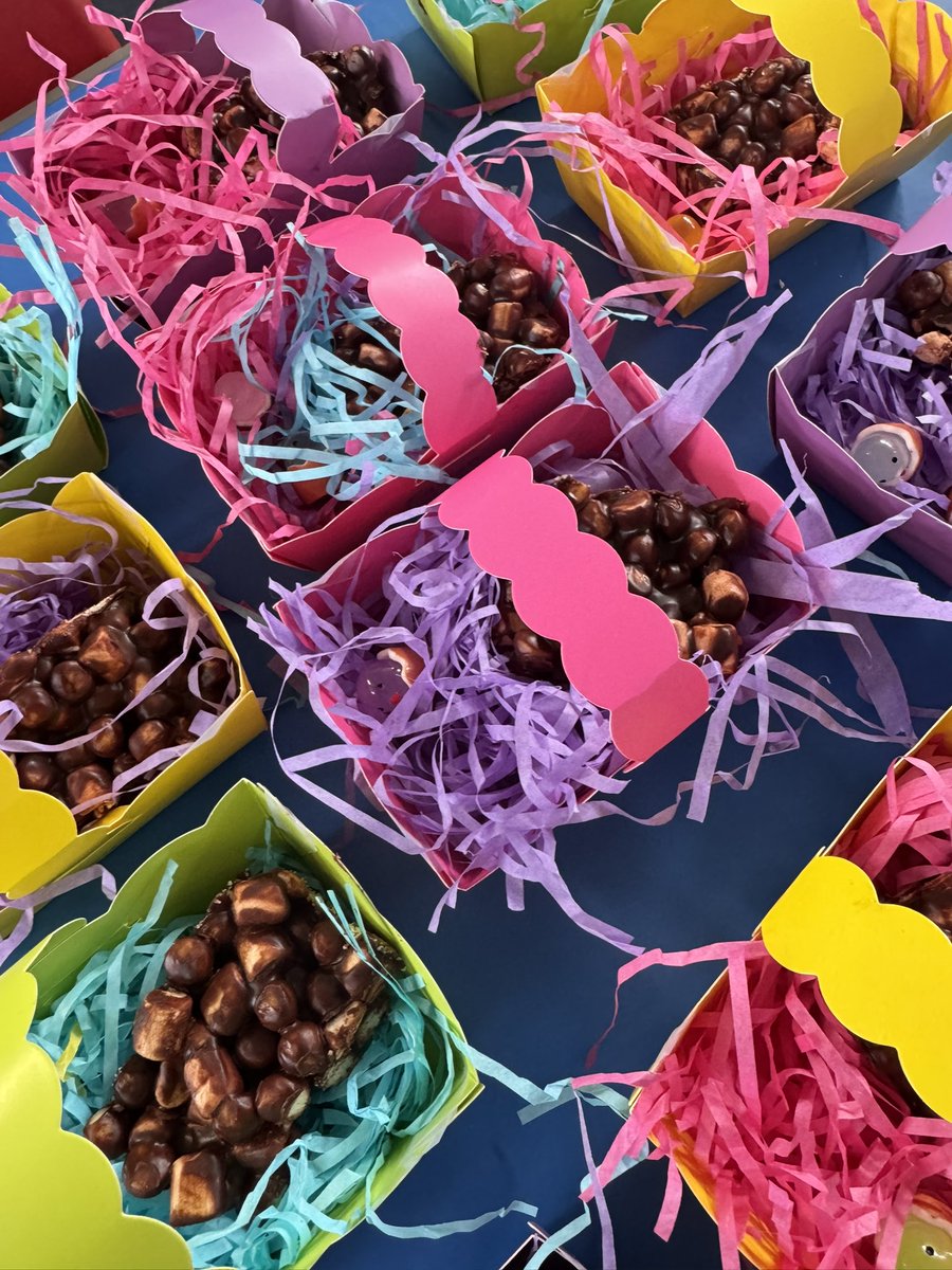 AfterAcres's tweet photo. That marks the end of our Easter Holiday Club 🐣 
We hope that all of the children have had the most wonderful two weeks.
We have fit so much in and can’t wait to see you all again next week once school returns 🩷 @AcreHall @BrightFuturesET https://t.co/yAc9CFFXmQ