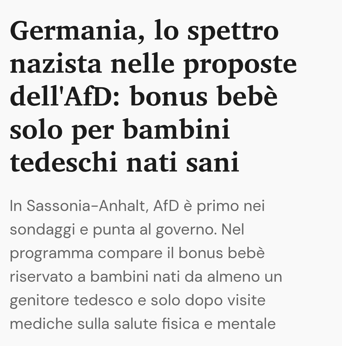 L’AfD è alleata della Lega in Europa. #matrice