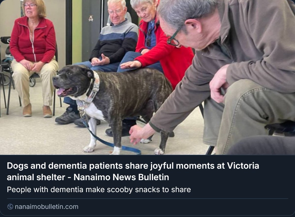 VIMentalHealth's tweet image. "Memory Cafe is a social gathering where care partners can relax, unwind, &amp;amp; have fun with their family member with #memoryloss. It’s all about making social connections &amp;amp; joyful engagement in activities that focus on creativity" #Victoria #VancouverIsland nanaimobulletin.com/2026/04/16/dog…