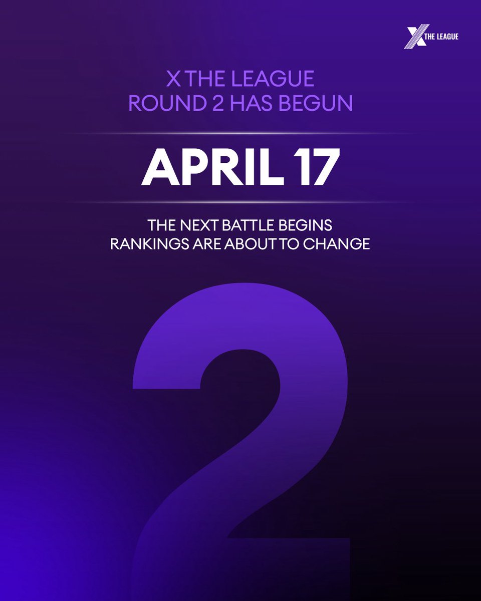 X THE LEAGUE tweet media