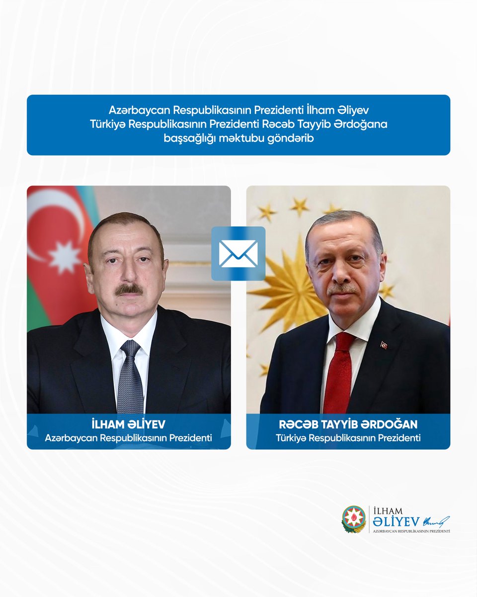 İlham Əliyev tweet media