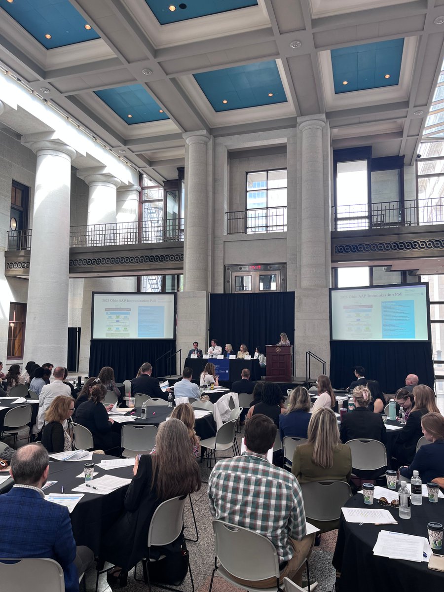 OHPediatricians's tweet photo. Diving into today’s key legislation and immunization priorities 💉Hearing from experts across healthcare, public health, and advocacy on what’s at stake for Ohio’s children. #VaccinesWork #OhioAAP #StandWithScience https://t.co/tYbz8H2UyK