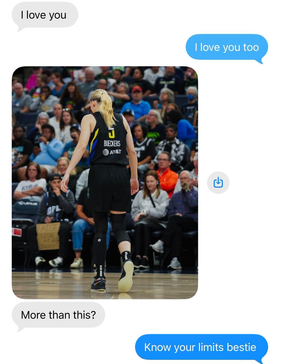 Push the link to buy game tickets instead of pushing the limit 🤣

🔗 Purchase here: wings.wnba.com/tickets