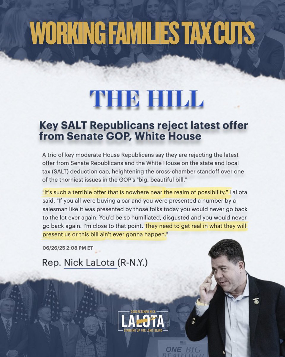Congressman Nick LaLota tweet media