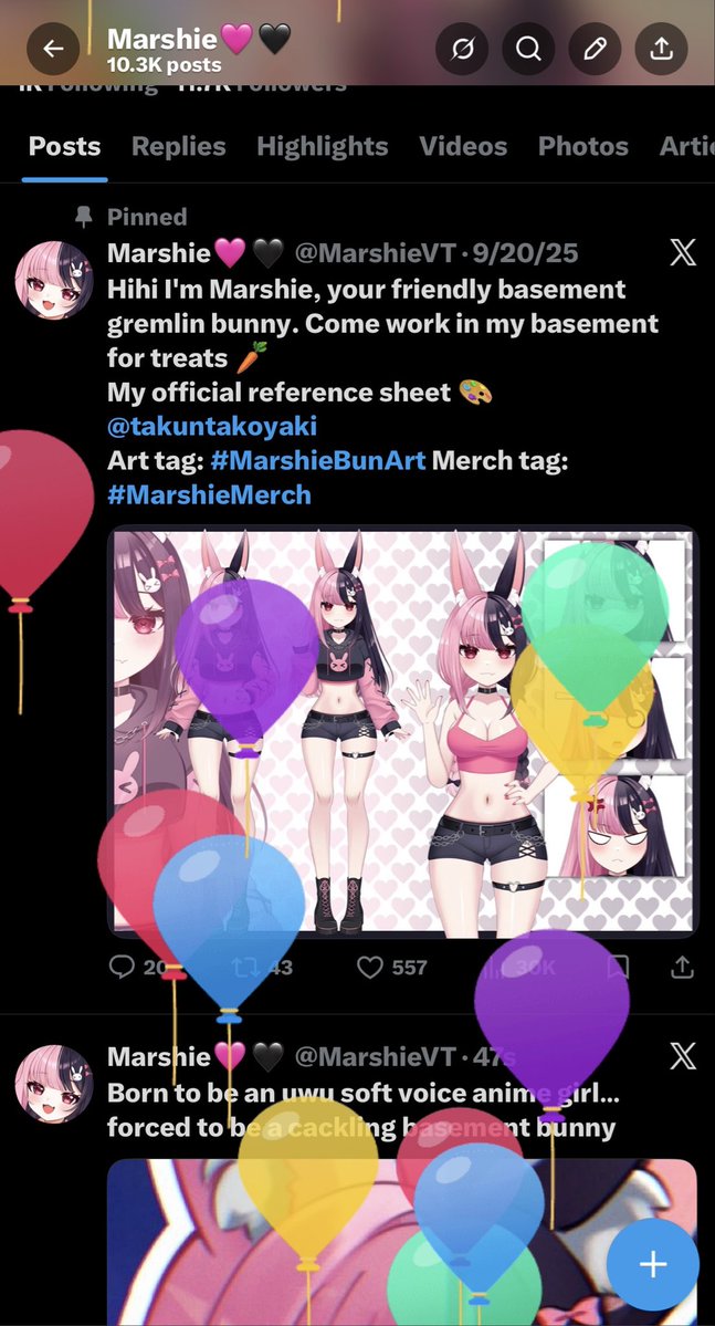 Marshie🩷🖤 tweet media