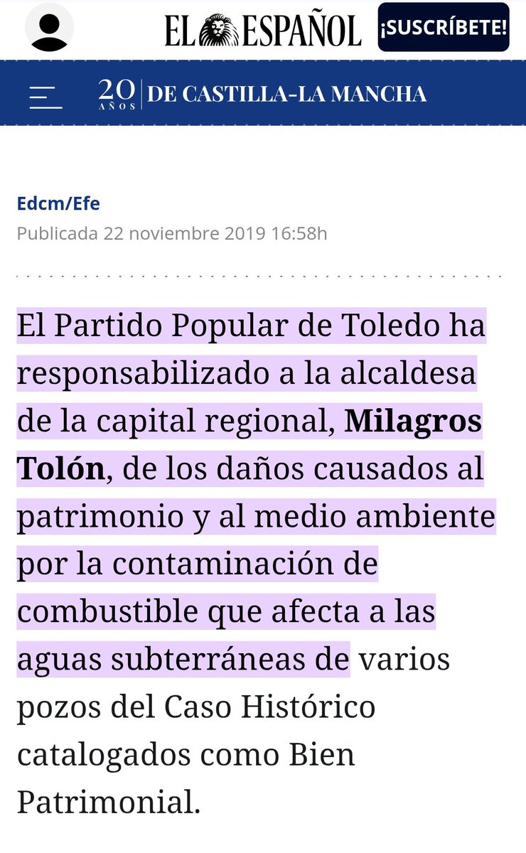Fusayola's tweet photo. No pensaba lo mismo cuando gobernaba el PSOE, artífice del desastre por su incapacidad y demora en localizar la fuga. Fueron casi 3 meses fluyendo más de 8.000 litros de gasoil por el subsuelo toledano. ¡¡¡Todos son unos inútiles !!! https://t.co/snkHGNnr1X