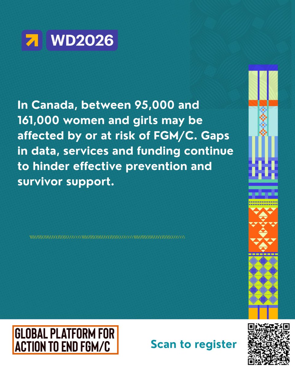 GlobalFGMC's tweet image. More at: bit.ly/3NuRWoT 

#EndFGM #FGC #Canada  #WD2026
