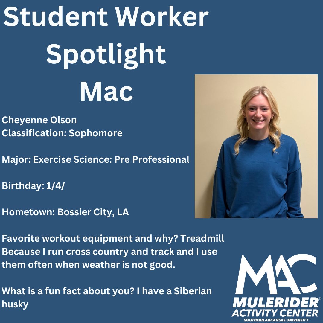 mac_sau's tweet photo. Another round of student worker spotlights! https://t.co/JMzhTlLNRo
