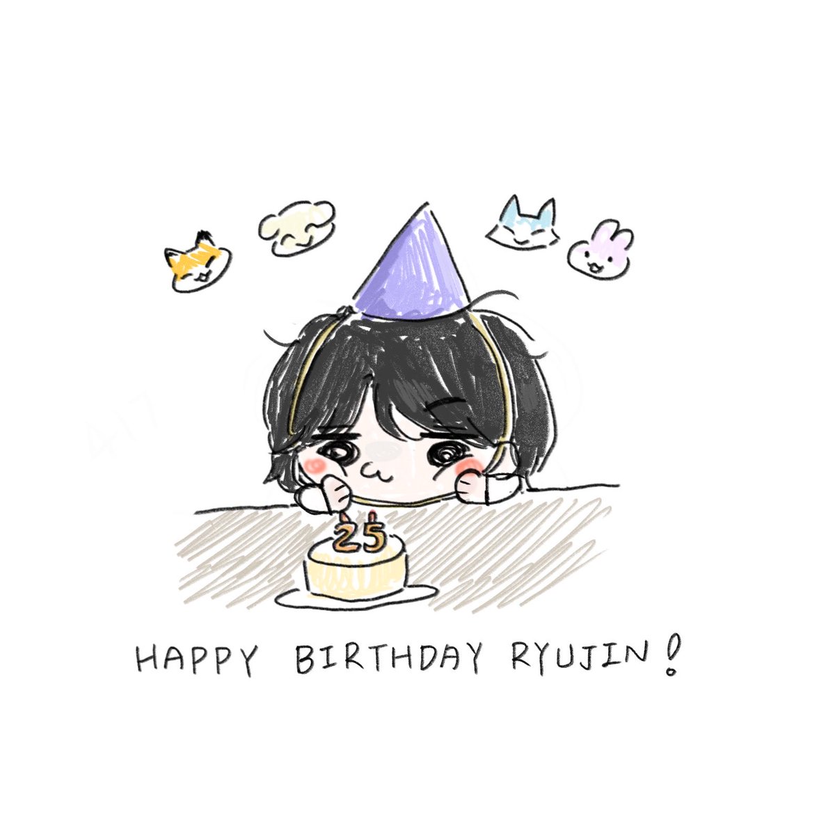 生日快樂溜斤尼～🍬
希望你今年一樣平安幸福
多多見面吧！

 #봄이_왜_따뜻한가_했는데_류진이가_태어났구나
#EP25_StarringRYUJIN