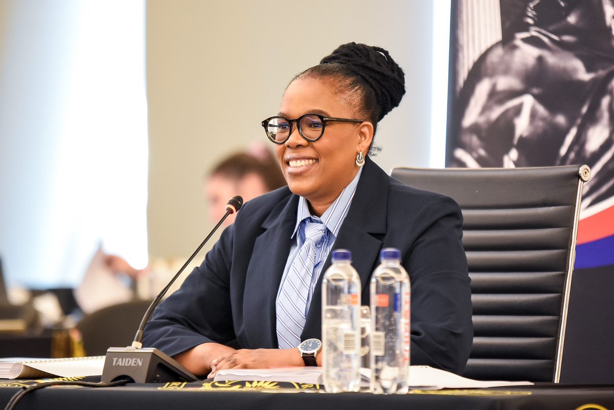 OCJ_RSA's tweet photo. Ms N Cengani-Mbakaza is the second-to-last candidate to be interviewed by the Judicial Service Commission for three vacancies in the Eastern Cape Division of the High Court (Mthatha and Makhanda).
#JSCInterviews #OCJ_RSA #JudiciaryRSA https://t.co/TWHAjgGEZ6