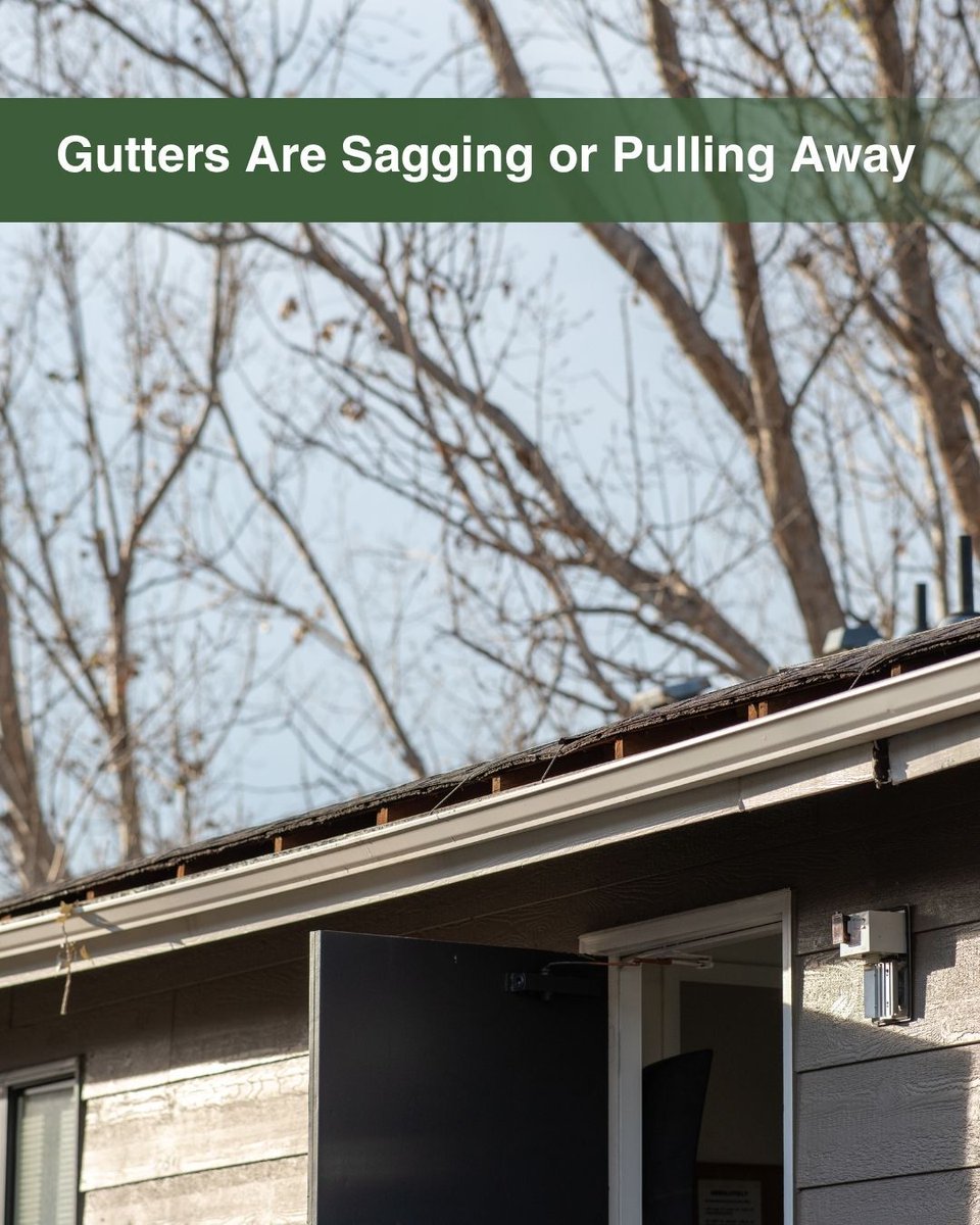 KGuardColorado's tweet photo. If your gutters are doing this, they’re not doing their job.🏠 ⛈️ 🌨️
#KGuardRockyMountains #GutterIssues #MaintenanceFree #CloggedGutters #GutterProtection #Watermitigation #PullingAway #GutterLeaks https://t.co/MP903yybKs
