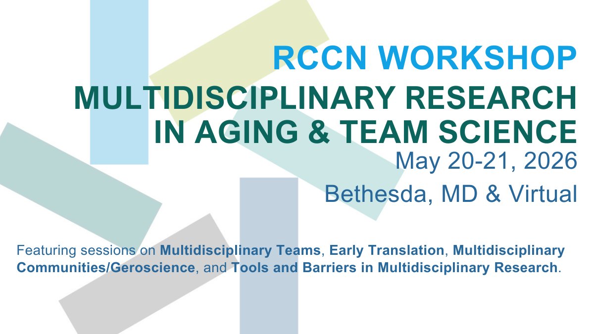 Research Centers Collaborative Network (RCCN) tweet media