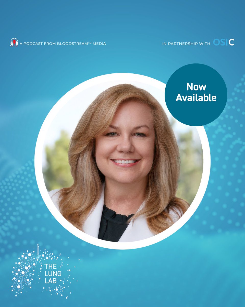BloodStrmMedia's tweet photo. Next on The Lung Lab: Dr. Lisa Lancaster—ILD leader and Chief Medical Officer—pulls back the curtain on the long road to diagnosis, the reality of delivering life-changing news, and where real breakthroughs in ILD are finally taking shape.
https://t.co/TJioWXafsL
@OSICild https://t.co/g5EapQZaPa