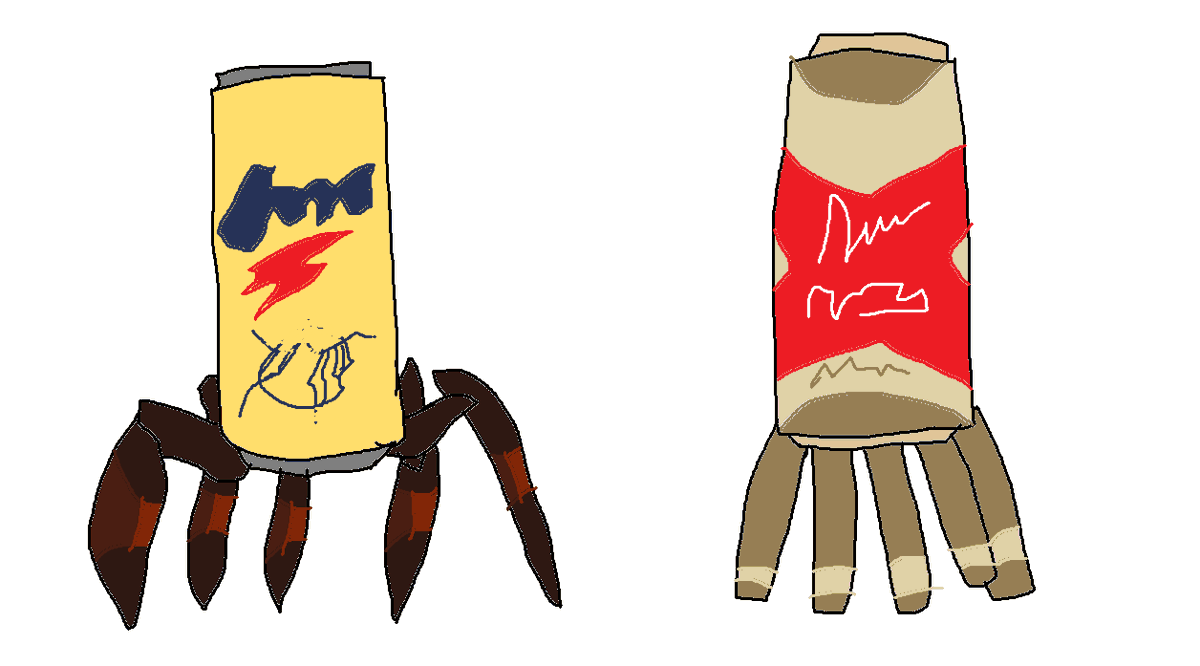 ohothehumanity's tweet photo. this is how id imagine coors banquet and miller high life would look like if they were eridians #projecthailmary https://t.co/WbzbNA5Sii