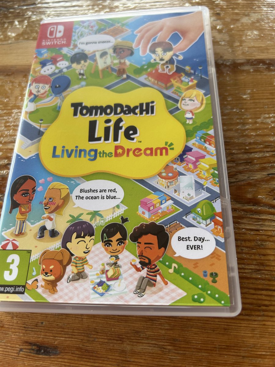 i caved in and bought tomadachi life living the woke