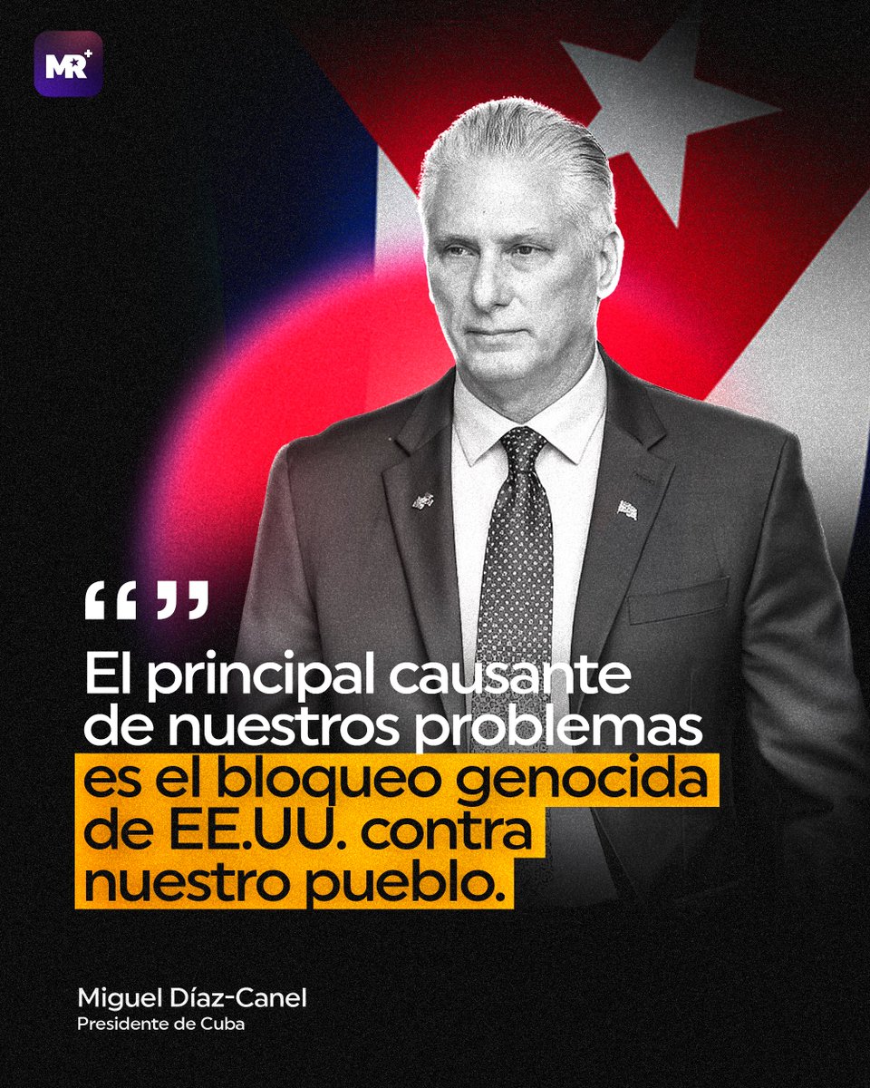 El presidente de Miguel Díaz-Canel afirmó que #Cuba es “un Estado amenazado que no se rinde”, reiterando la firmeza del país ante presiones externas. En medio de tensiones con #EstadosUnidos, el mandatario defendió la soberanía nacional.