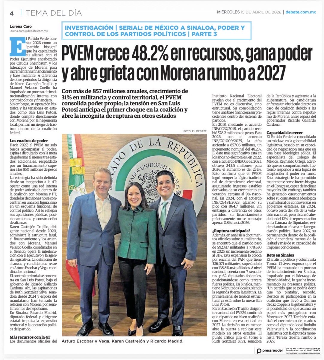 Ricardo Madrid tweet media