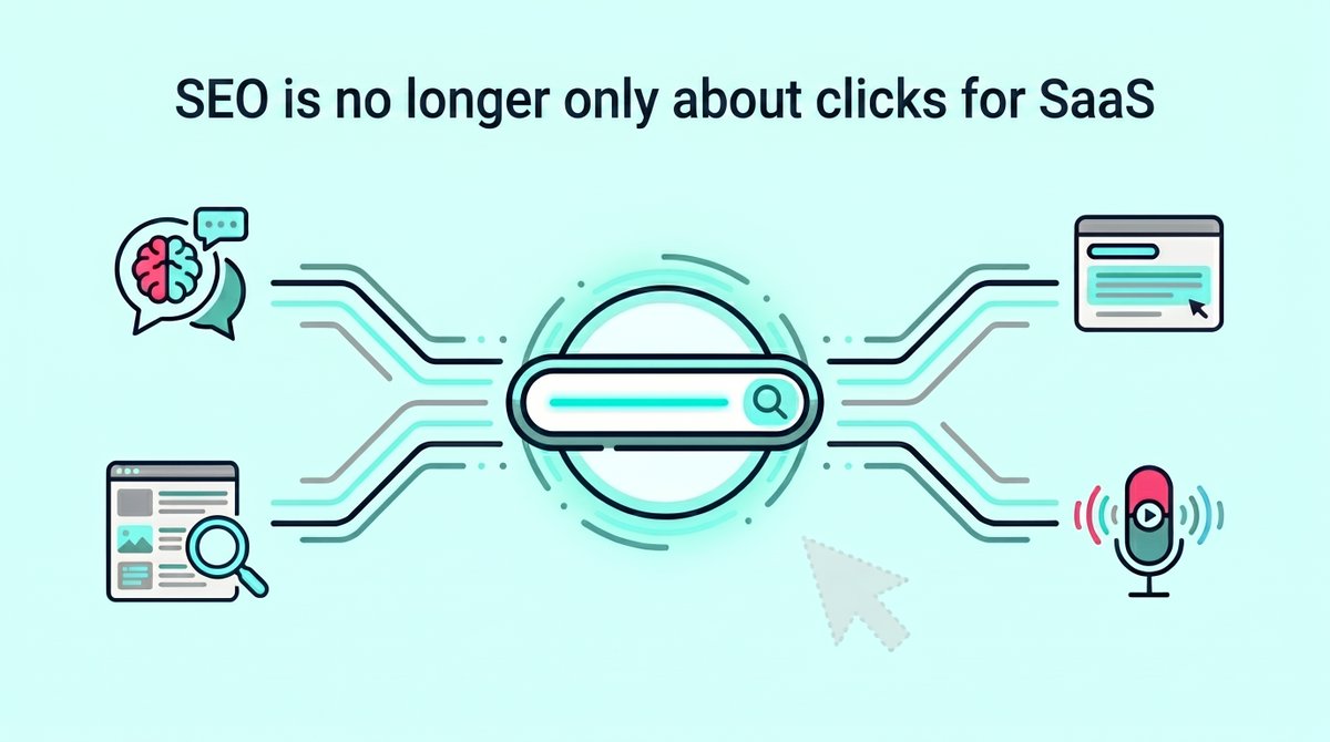 SaaS SEO is no longer about clicks alone. 

Buyers now choose through AI answers, comparisons, and SERPs before visiting your site. 

If your brand is missing there, you’re missing demand. 

Free Resource: Comment “Scorecard” + follow + DM “AI Search Readiness Scorecard”