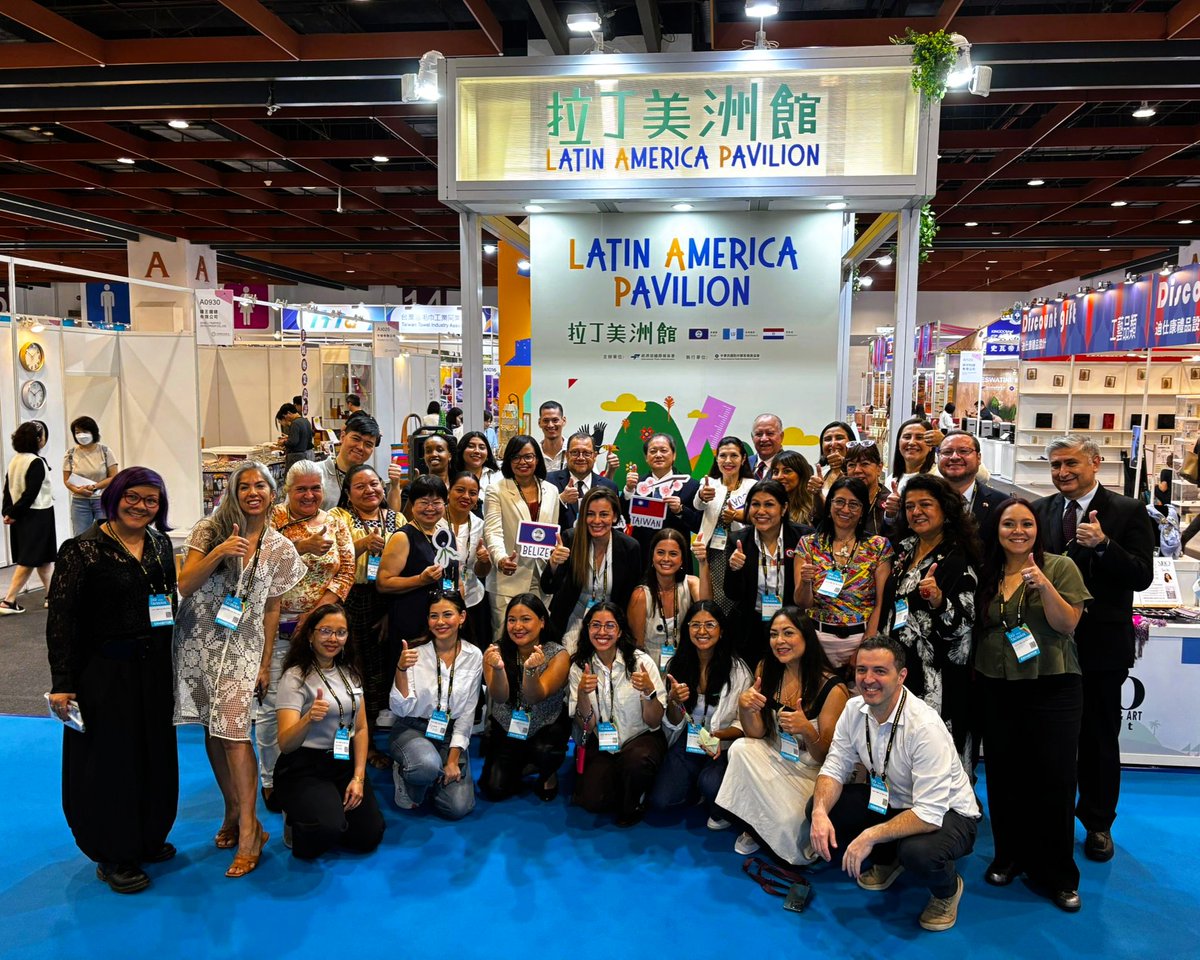 REDIEXParaguay's tweet photo. Paraguay participa en la feria Designed Giftionery Taiwan 2026, del 16 al 19 de abril en el Taipei World Trade Center, con un stand en el pabellón latinoamericano. Seis mipymes nacionales exhiben productos artesanales y de diseño que reflejan nuestra identidad y creatividad. 🇵🇾🇹🇼 https://t.co/nxeM0R8yiK