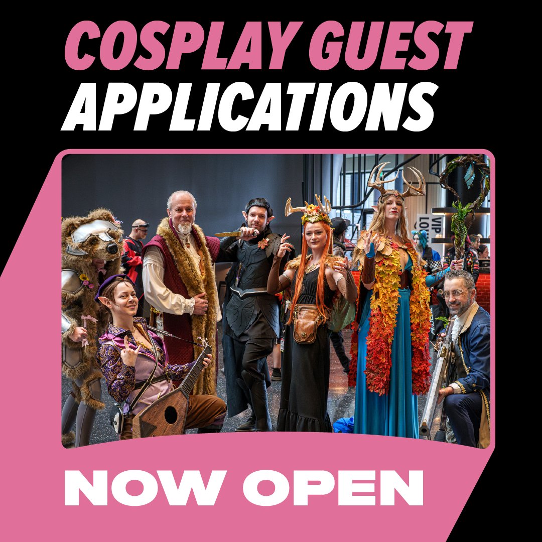 fanexpoanaheim's tweet image. Don't miss this. Cosplay Guest applications for #FANEXPOAnaheim are officially open. But not for long 🧵 We're searching for standout creators who set trends and raise the standard. Sound like you? Apply now before the deadline hits: spr.ly/6016B647RY

#Cosplay #Cosplayers
