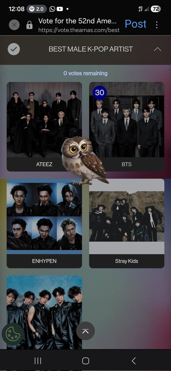 Ceci 🇵🇾 ⦿ ニエ VOY A VER A BTS EN VIP 21/24 tweet media