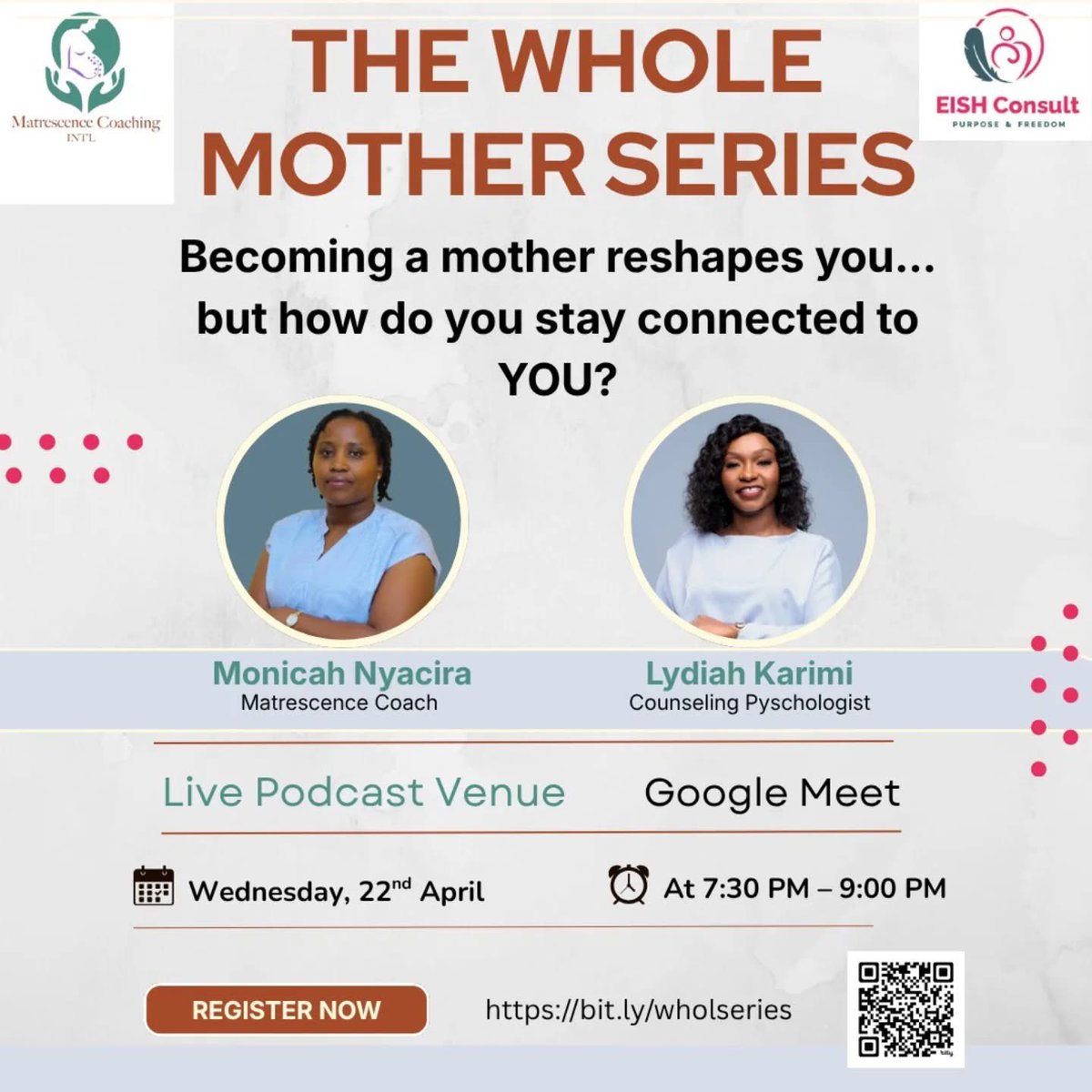 RawderKidula's tweet photo. Mothers … 

There’s a free webinar for us this coming Wednesday ✅✅

Register here 👇👇
 https://t.co/WIgAlVMVFR https://t.co/T0X8gfp7OD