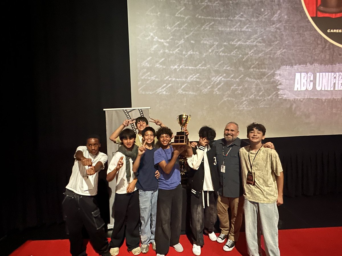 tetzlaff12351's tweet photo. Best Documentary &amp; Best Promotion video! #ABCUSD https://t.co/LKUoKouoAL