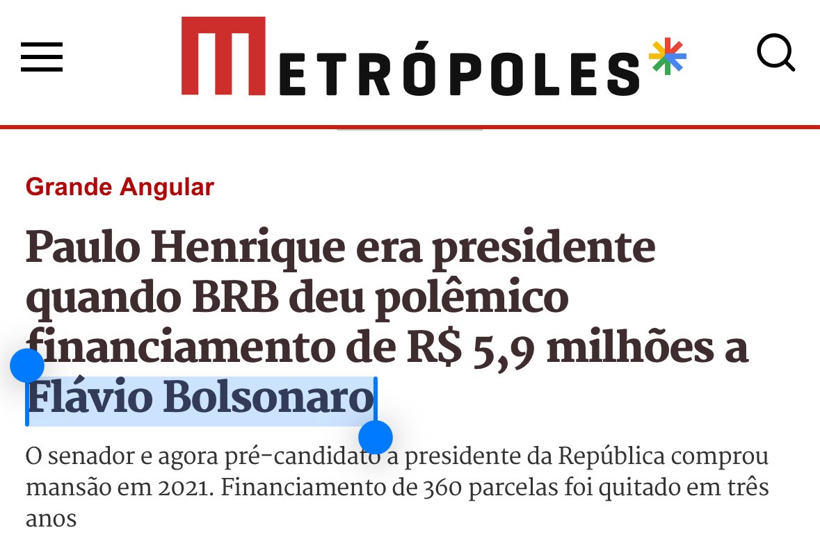 Financiamento quitado em 3 anos para alguém que tinha uma renda familiar de R$ 36,9 mil reais. Esquisito, não? Sigam o dinheiro.