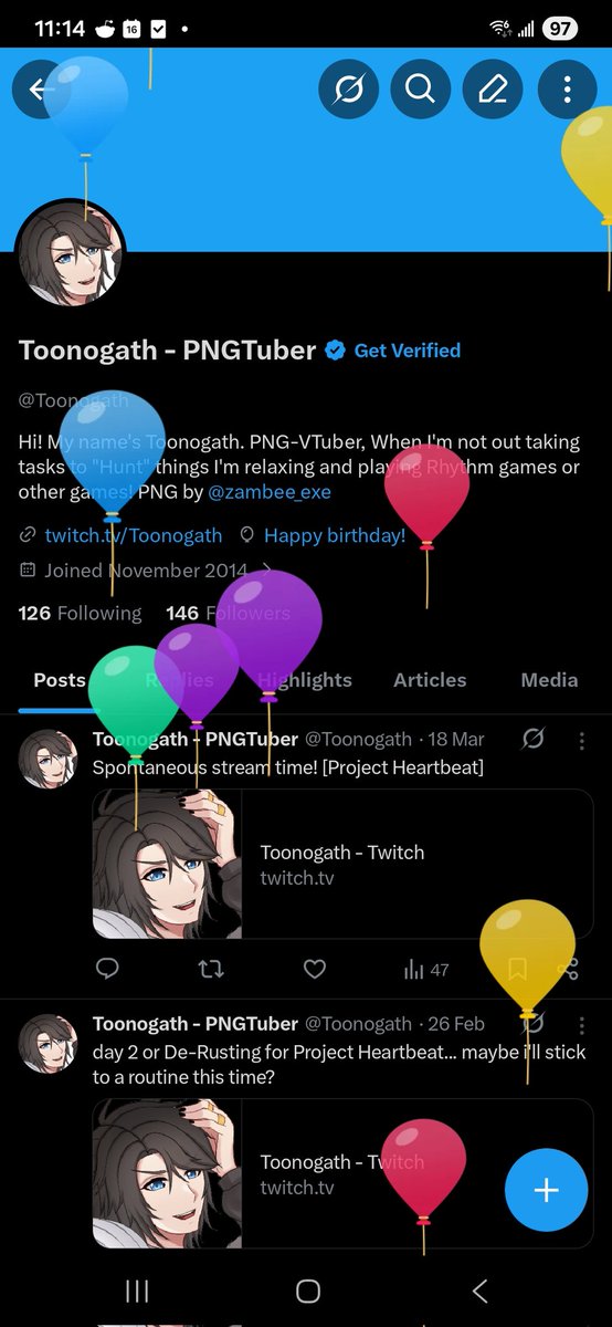 Toonogath's tweet photo. Another year goes by lol https://t.co/n75EGrGhL7