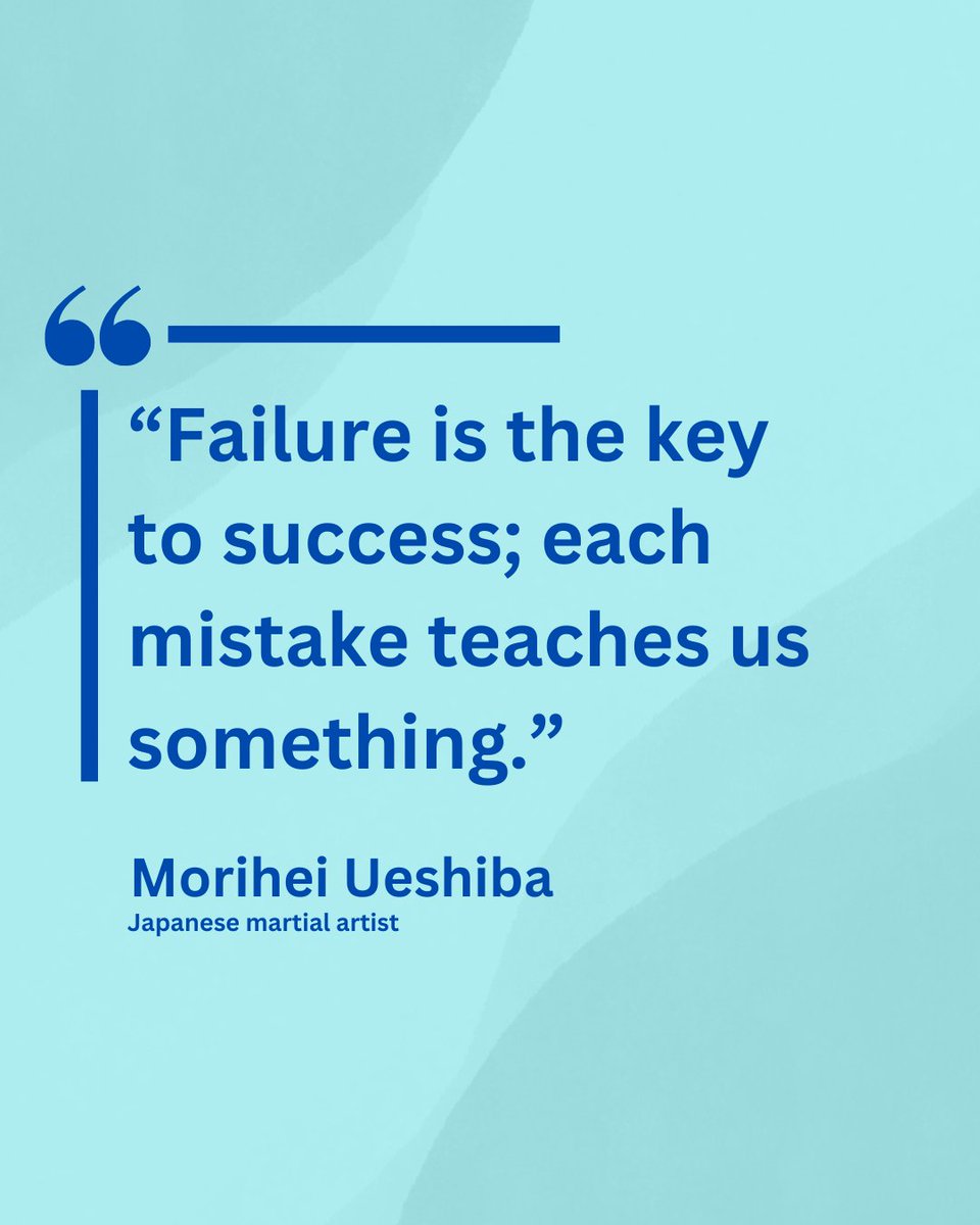 SteveLockhartLV's tweet image. Every mistake is a chance to learn and improve, making failure a valuable learning opportunity. ✍️

When you face obstacles, be strong, they might hold the key to your future achievements. 💪

#learnfrommistakes #growthmindset #failureteaches #embracechallenges