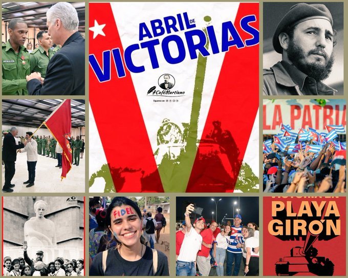 Un mar de pueblo encabezado por el Primer Secretario <a href="/DiazCanelB/">Miguel Díaz-Canel Bermúdez</a> , en la historia esquina habanera de 23 y 12 celebró el 65 aniversario de la Proclamación del Carácter Socialista de la Revolución.
#GirónEsHoy