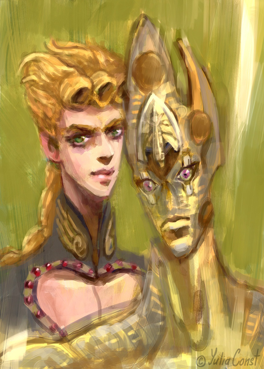 yulia_const's tweet photo. #jjba #jojo #Giorno
Джорно в свои 15 лет – уже глава «Пассионе». Он грозный противник, он успел многое пережить. А еще он цветущий юноша, и стоит сейчас посреди золотого света и зелени. Его стенд обладает способностью даровать всему жизнь, и его сияние разливается повсюду. https://t.co/UJucQxDB7B