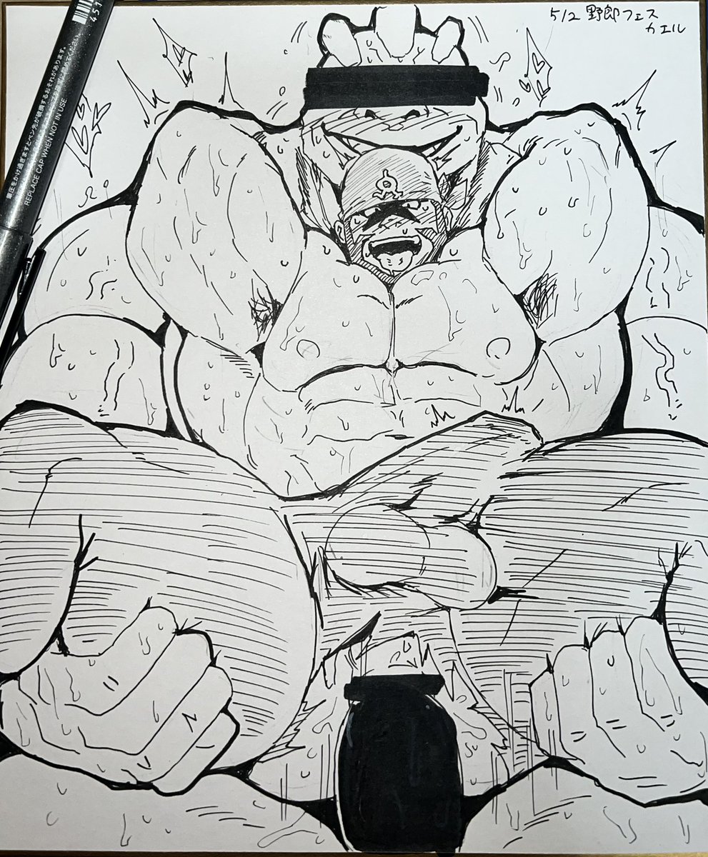 カエル　野郎フェス【B-16】 tweet media