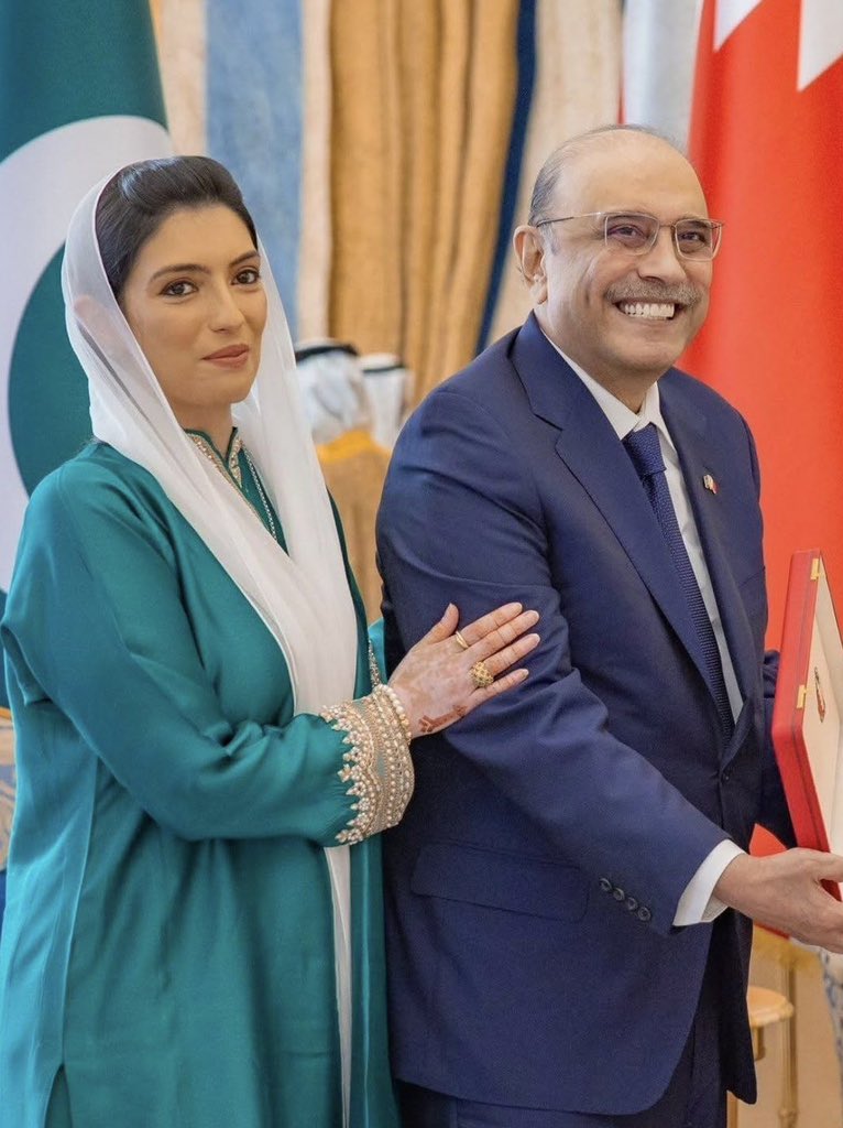 Run all the vile campaigns you want against President Asif Ali Zardari - he still responds with nothing but a smile.