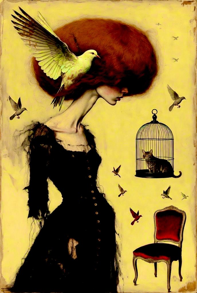 DOD_the_OG's tweet image. QT Black &amp;amp; Red Portrait