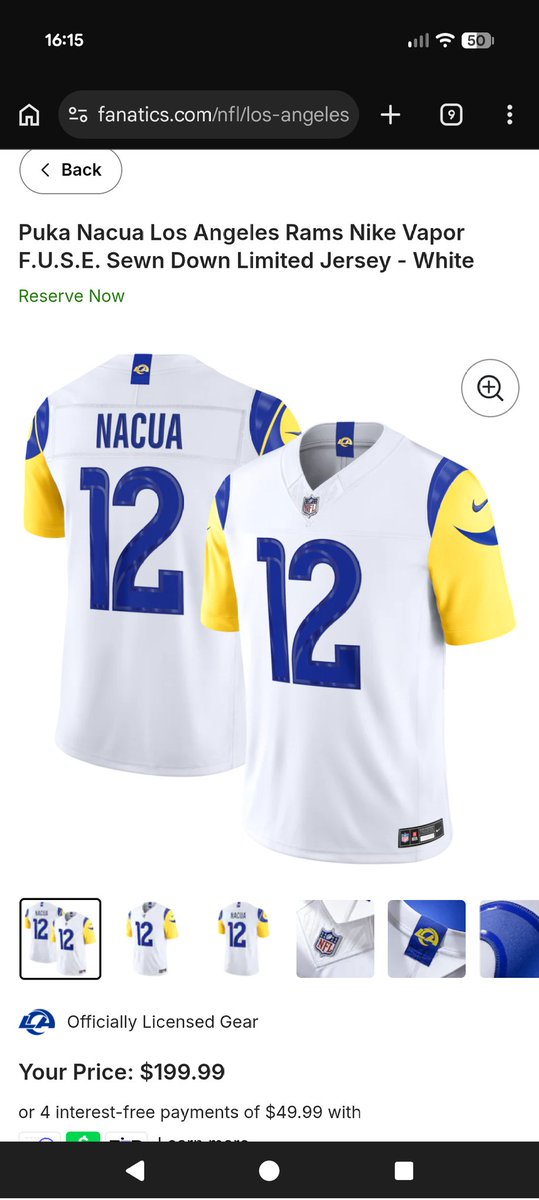 Los Angeles Rams UK tweet media