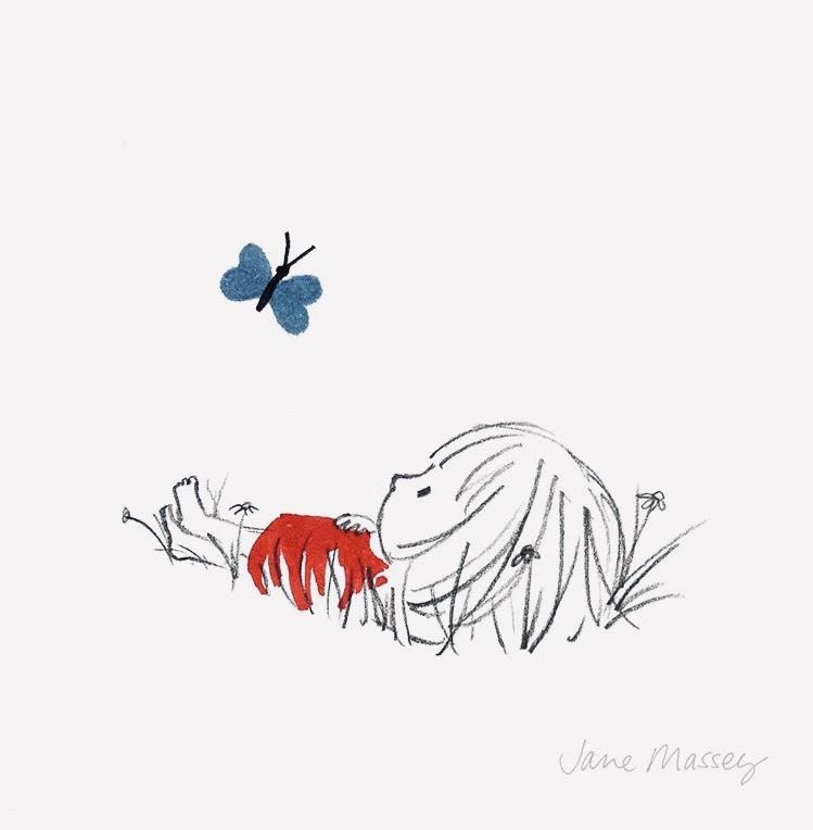 "And then, I asked myself, what if I just stayed here in the grass and let the afternoon find me