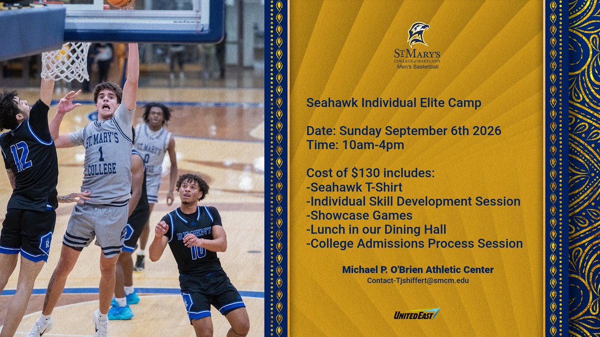 SMCM Men's Basketball tweet media