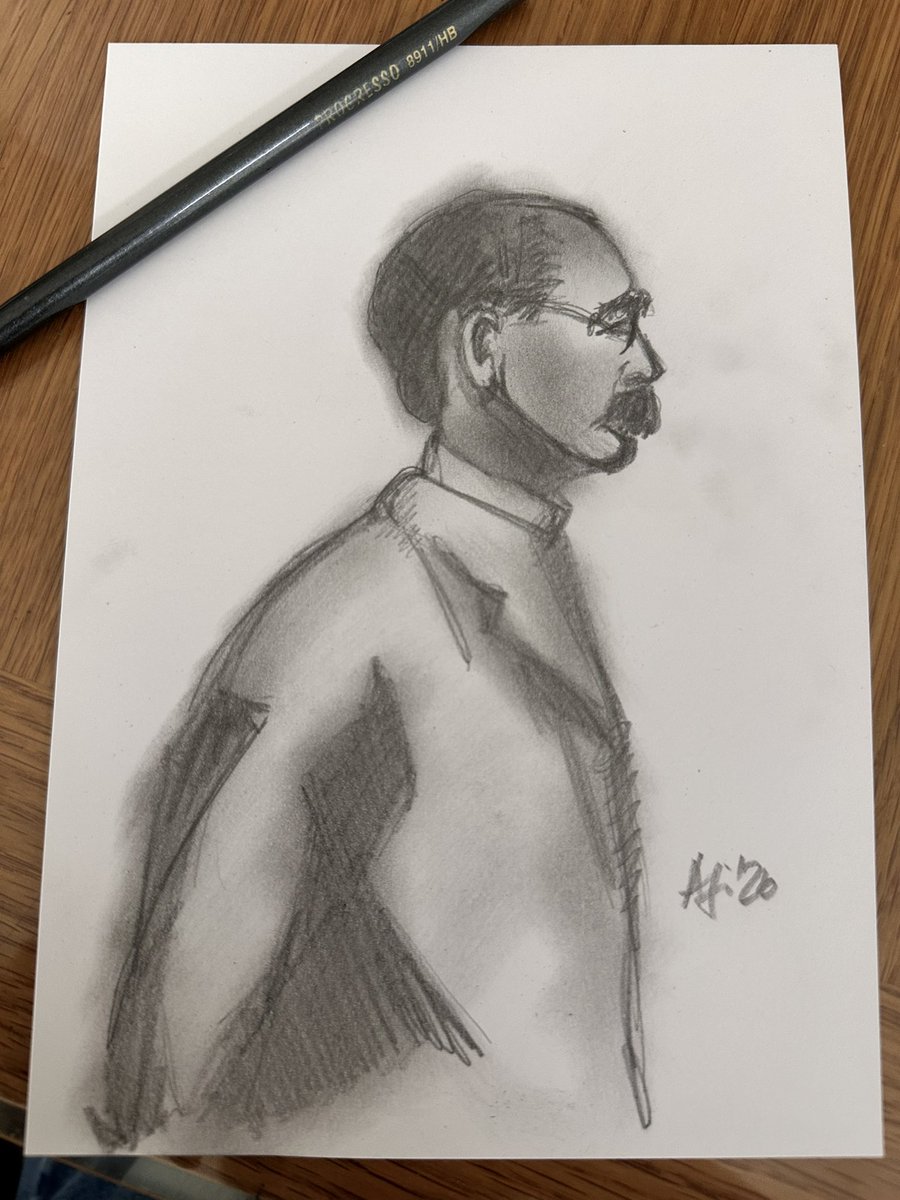FischerA_FR's tweet image. Meine Version der #PortraitChallenge 
#graphite #KleineKunstklasse