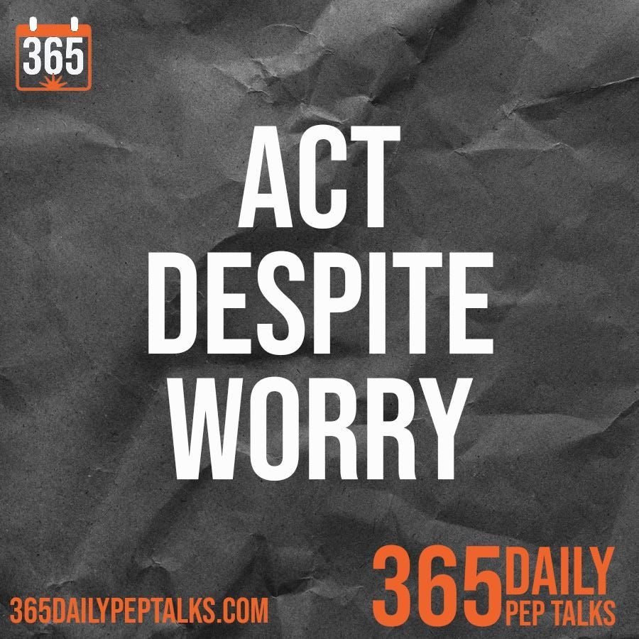 DailyPepTalks's tweet photo. Worry keeps you stuck.

Action moves you forward. 

🔗 https://t.co/b0JVr09vpu

#DailyPepTalk #Courage #Mindset #PersonalGrowth https://t.co/S18EuGZfR7
