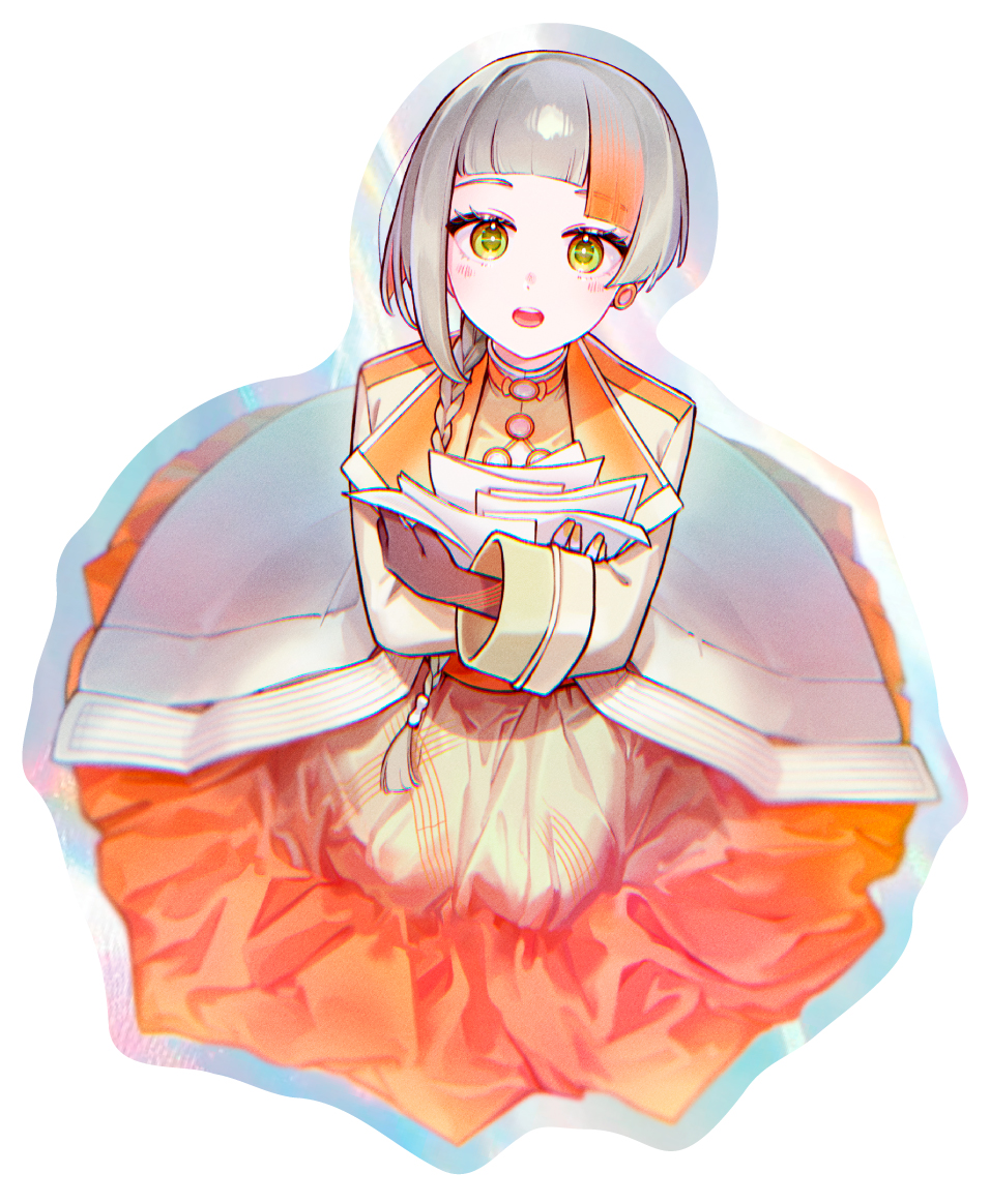 『知声の輪っか６』本日予約〆切です！

画像のホログラムステッカーは、予約限定特典です。

通常販売時は付属しませんのでご注意ください…！🙏

（予約販売も通常販売も価格は同じです）