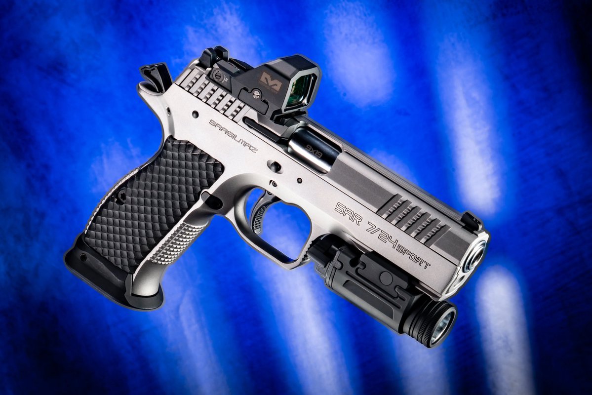 HangFire_TV's tweet image. For your consideration today, the @SarsilmazSilah 7/24 Sport.
.
#stainless #pistol #beauty #clean #yep