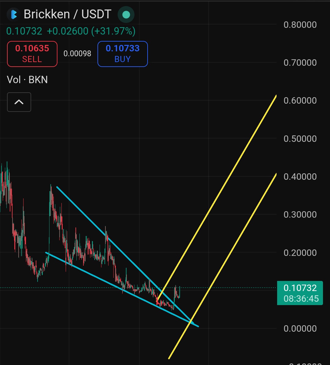 cryptosanthoshK's tweet image. $BKN might have started a breakout early.

0.15-0.18$ will confirm the ATH run.

Am bullish and am holding this forever.

Higher.

🎯