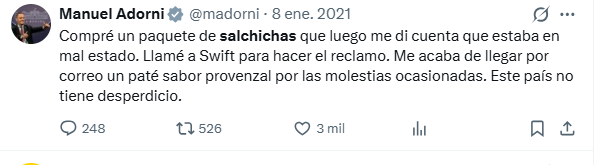 LucasBamonte1's tweet photo. @altashanta Hace 5 años reclamaba salchichas, ahora le aparecen 3 propiedades, parece todo opereta k https://t.co/7Ghy43KjKx