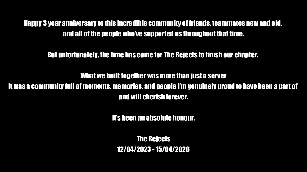 NixedEsports's tweet photo. Thank you all for your support during the past 3 years, it's been like watching my child grow and to see the accomplishments the members and players have achieved during that time has made me incredibly proud

The next chapter is gonna be huge - Chrissy Ruin https://t.co/J5Wnl8RmuH