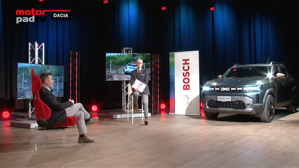 Motorpad's tweet photo. 2026 Motorpad TV pt 06 parte 1 - #Dacia Duster Hybrid-G 4x4

https://t.co/Hvc00xMEb8

Dacia ha riorganizzato tutta la gamma con interventi su design, motori e dotazioni. Anche su Duster che  abbina il motore mild hybrid 48V, alla trazione 4x4 elettrificata e al GPL

#automotive https://t.co/BiEEQFhOE7