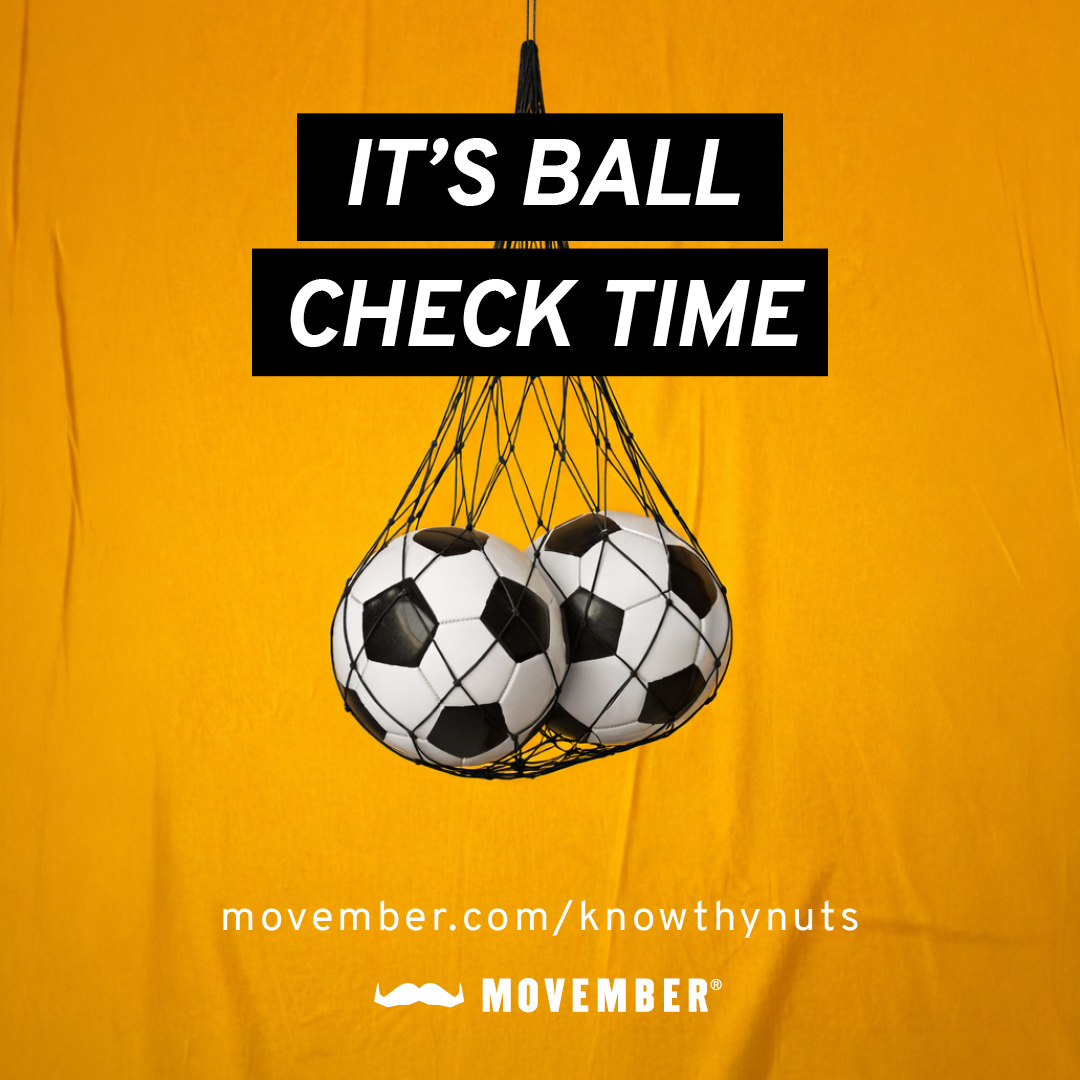 SMFC_CF's tweet photo. Testicular cancer is the #1 cancer among young guys. Knowing thy nuts matters because the disease is highly curable when caught early. Learn how to check for what’s normal for you - and what isn’t at https://t.co/jDqOFA28Fh.
#KnowThyNuts #TesticularCancerAwarenessMonth #StMirrenCharitableFoundation #OurStMirren #StMirrenFC
@MovemberUK | @SAMHtweets