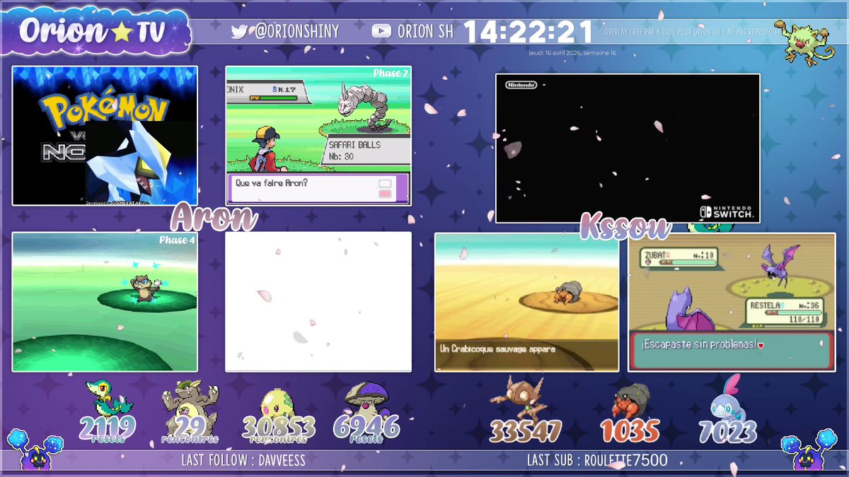 LeAronew's tweet photo. Ratentif Shiny 🌟

Phase 4 de Munna (33%) qui se termine d'une bien mauvaise manière : 30 854 rencontres pour un 3ème Ratentif sur cette shasse..! ✨

Elle fait mal celle là 😱 https://t.co/yOVZ3CSxZW