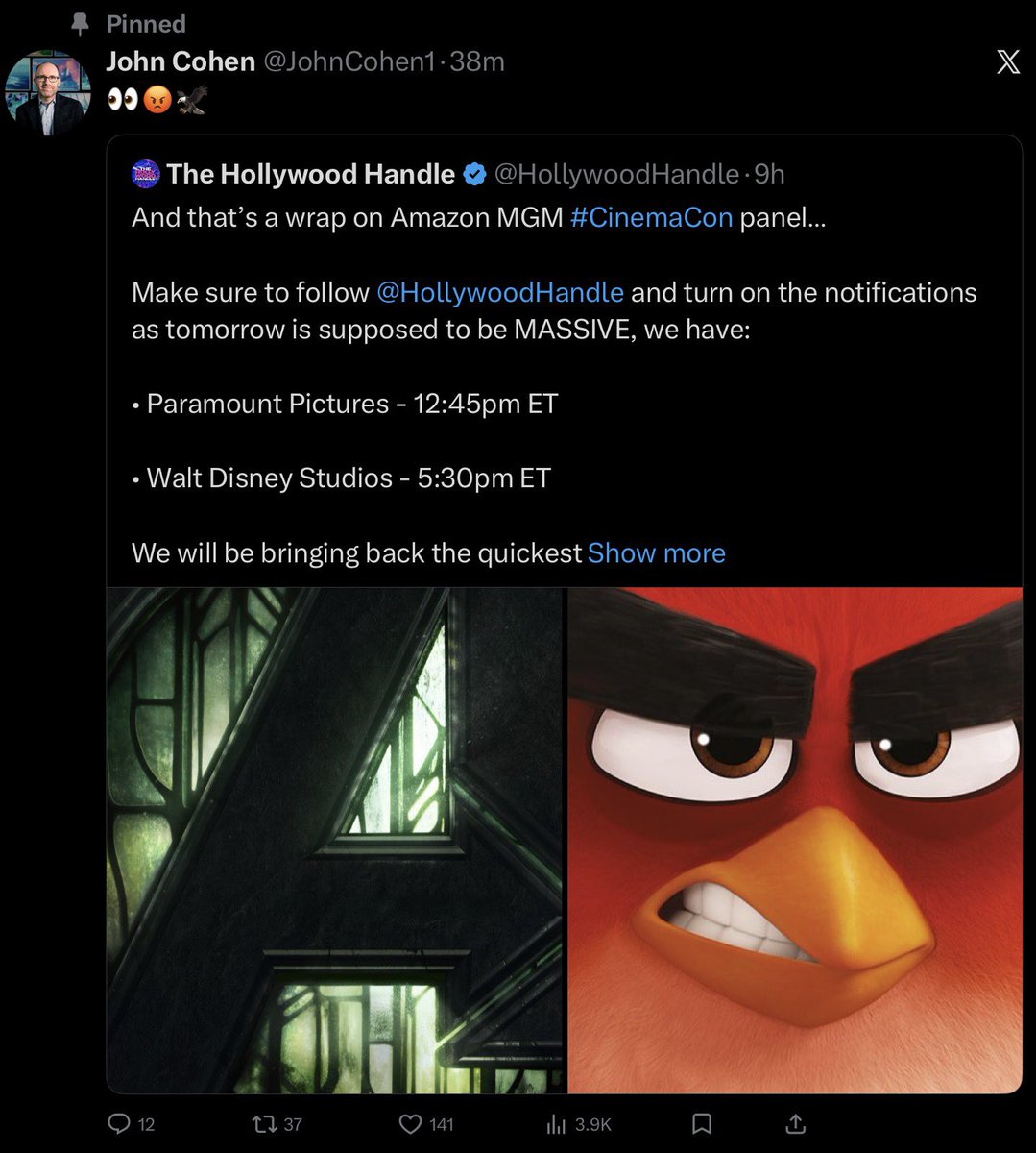 A Random Dude’s Angry Birds Opinions tweet media