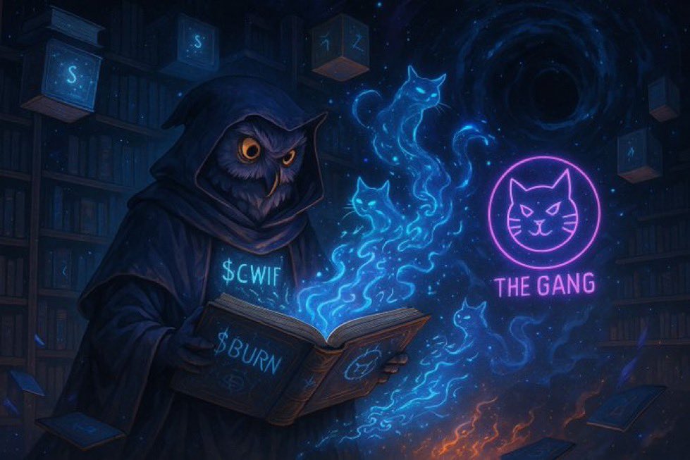 Der3ksm2's tweet image. Magic, mystery, and momentum.
When $CWIF and $BURN come together, it's not just crypto, it's a movement.
The Gang doesn't read history. We write it.
X
@burning_kitty @getburncoin @catwifhatsolana
@thegangmeta
#TheGang #CWIF #BURN #Web3 #NFT #CryptoMagic